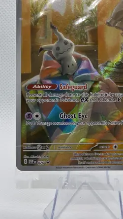 Pokemon TCG Mimikyu SVP 075 Scarlet & Violet Promo Holo Sealed - Image 2