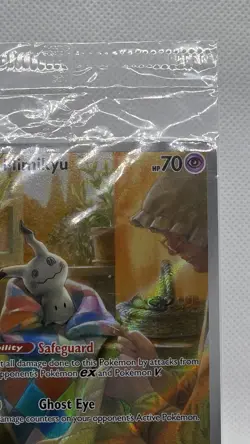 Pokemon TCG Mimikyu SVP 075 Scarlet & Violet Promo Holo Sealed - Image 4