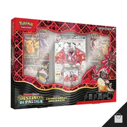 Pokemon Charizard Ex Box Set Scarlet & Violet Paldean Fates Giant Card Brazilian - Image 1