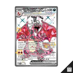 Pokemon Charizard Ex Box Set Scarlet & Violet Paldean Fates Giant Card Brazilian - Image 2