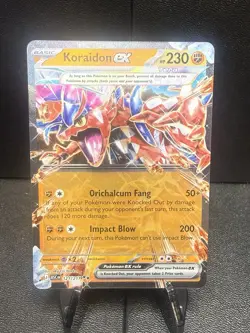 Pokemon TCG Koraidon EX Ascended Heroes 121/217 Near Mint - Image 1