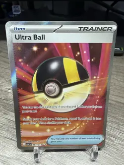 Ultra Ball 264/217 Ultra Rare Mega Evolutions Ascended Heroes Pokemon TCG - Image 1