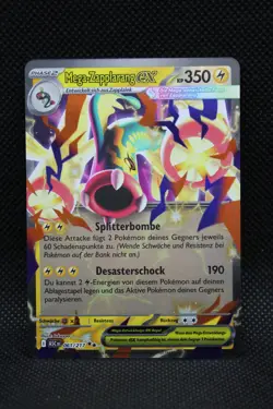 Pokemon Erhabene Helden ASC DE Mega zapplarang EX 061/217 - Image 1