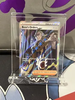 Boss's Orders 248/193 Sv02: Paldea Evolved Full Art Holo Pokemon TCG - Image 1