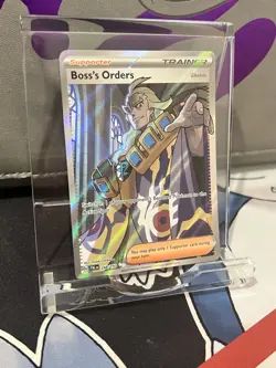 Boss's Orders 248/193 Sv02: Paldea Evolved Full Art Holo Pokemon TCG - Image 4
