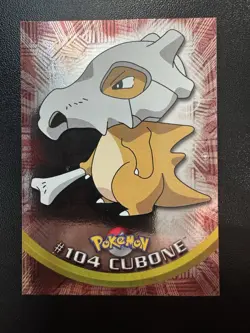 Pokemon Tv Animation Edition Series 2 Cubone #104 Foil Blue Logo 2000 NM - Image 1