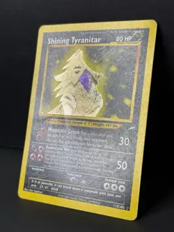 Shining Tyranitar 113/105 Neo Destiny Holo Ultra Rare Pokemon TCG - READ!!!! - Image 3
