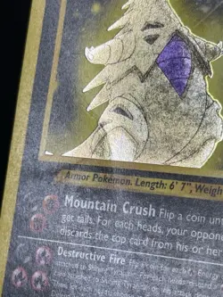 Shining Tyranitar 113/105 Neo Destiny Holo Ultra Rare Pokemon TCG - READ!!!! - Image 5