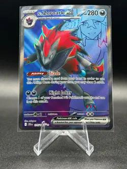 N's Zoroark ex 175/159 Sv09: Journey Together Holo Pokemon TCG - Image 1