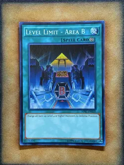 Yugioh Level Limit - Area B AP07-EN010 Super Rare NM - Image 1