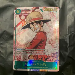 Monkey D Luffy SEC Alt Art OP13-118 Carrying On His Will One Piece - Image 2