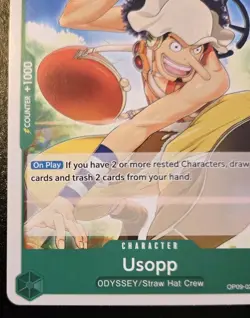 Usopp OP09-024 Common Emperors In The New World One Piece Card Game - Image 4