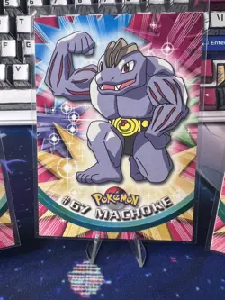 Pokemon TCG Machop #66 Machoke #67 Machamp #68 1999 TOPPS TV Series non holo LP - Image 4