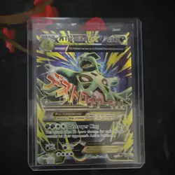 Pokemon M Tyranitar EX Ultra Rare Full Art Holo 92/98 XY Ancient Origins 240 HP - Image 1