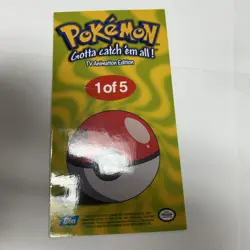 Pikachu #25 1 of 5 - Topps Jumbo Box Topper Card - Image 3