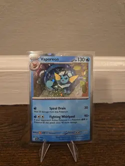 Vaporeon - 168 (Cosmos Holo) 168 Sv: Scarlet & Violet Promo Cards Holo - Image 1