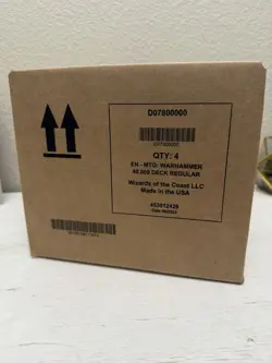 Sealed Case / Set of 4 MTG Warhammer 40K Commander Decks - Image 1