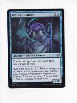 MAGIC THE GATHERING MTG EDGE OF ETERNITIES UTHROS PSIONICIST - Image 1