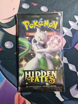 Pokemon Trading Card Game Sun & Moon Hidden Fates Booster Pack 109 609411429020 - Image 1