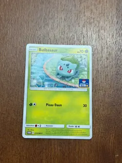 Pokemon TCG Bahasa Indonesia Language Bulbasaur GYM PROMO 013/SM-P - Image 1