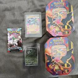 Umbreon 0615/15 CBB2C Gem Pack 2 Chinese Pokemon w/ Mega Charizard EX Y Tins - Image 1