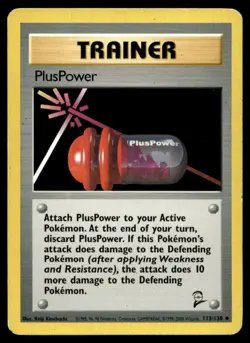PlusPower Base Set 2 113/130 MP Pokemon TCG | Buy 10 Get 10 Free - Image 1