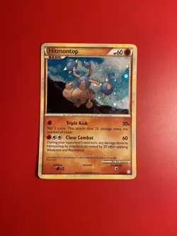 Pokemon Hitmontop 5/123 - Heart Gold Soul Silver Holo - Image 2