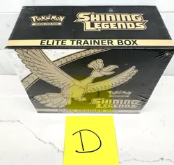 Shining Legends Pokemon Elite Trainer Box ETB Factory Sealed - Tear In Plastic - Image 2