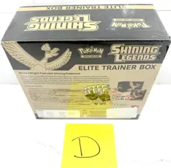 Shining Legends Pokemon Elite Trainer Box ETB Factory Sealed - Tear In Plastic - Image 3