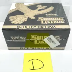 Shining Legends Pokemon Elite Trainer Box ETB Factory Sealed - Tear In Plastic - Image 4