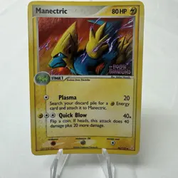 Manectric 46/110 EX Holo Phantoms Holo Stamped Rare Pokemon Card 2006 LP - Image 1