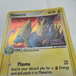 Manectric 46/110 EX Holo Phantoms Holo Stamped Rare Pokemon Card 2006 LP - Image 2