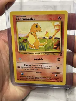 Pokemon TCG Charmander 69/130 Base Set 2 Regular NM/MT Pokemon WOTC Nintendo - Image 1
