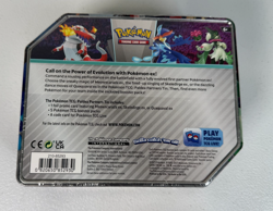 Pokemon TCG Paldea Partners Tin – Meowscarada Ex Promo & 5 Booster Packs 820650852930 - Image 2