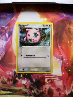 Jigglypuff 53/100 EX Crystal Guardians Stamped Reverse Holo Pokemon TCG Card - Image 1