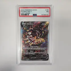 Giratina v Alt Art 186/196 Lost Origin PSA 7 - Image 1