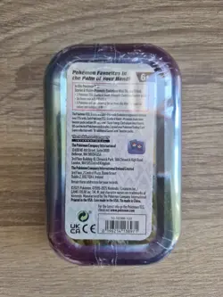 Pokemon TCG Scarlet & Violet Prismatic Evolutions Mini Tin Vaporeon New & Sealed - Image 2
