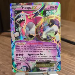 Pokemon Hoopa EX EX Holo Rare 36/98 Basic HP170 2015 English - Image 1