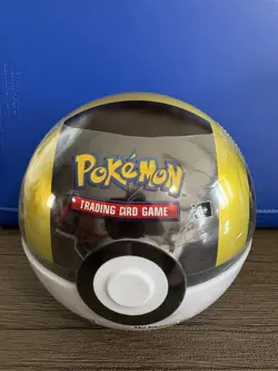 Pokemon 2025 Q4 Poke Ball Tin - 1 Sealed Tin ULTRA BALL with 3 Booster Packs - Image 2