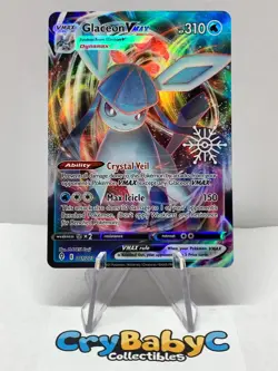 Pokemon Glaceon VMAX 041/203 Evolving Skies SWSH Holiday Calendar ULTRA RARE - Image 1