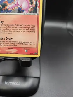 2007 Pokemon Mew (Delta Species) 3/17 POP Series 5 Holo Rare ERROR inverted back - Image 5