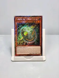 Chronomaly Nebra Disk RA04-EN213 Platinum Secret Rare 1st Edition Yugioh - Image 1