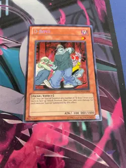 YUGIOH - D-BOYZ - SECRET RARE - PHSW - NM - UNLIMITED - Image 1
