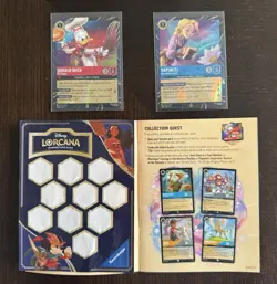Disney Lorcana 2026 EPCOT Rapunzel + Donald Duck Promo - Festival Questbook 16 - Image 1