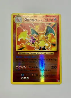 Pokemon Charizard 11/108 XY Evolutions Reverse Holo LP UK Card - Rare - Image 1