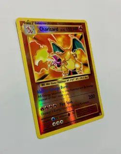 Pokemon Charizard 11/108 XY Evolutions Reverse Holo LP UK Card - Rare - Image 2