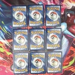 Prismatic Evolution Eeveelution Cosmo Holo Card Lot Of 8 + Eevee All NM - Image 2