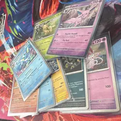 Prismatic Evolution Eeveelution Cosmo Holo Card Lot Of 8 + Eevee All NM - Image 3