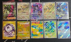Pokemon 31 Card Lot Hyper, IR, Ex, Masterball - Prismatic, Ascended, Mega NM-MT - Image 1
