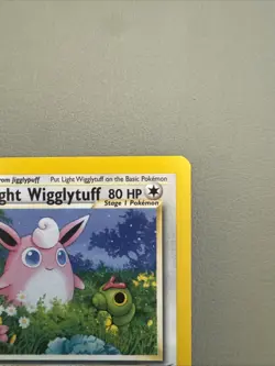 Pokemon TCG Light Wigglytuff 1st Edition Neo Destiny Card 54/105 -MINT CONDITION - Image 2
